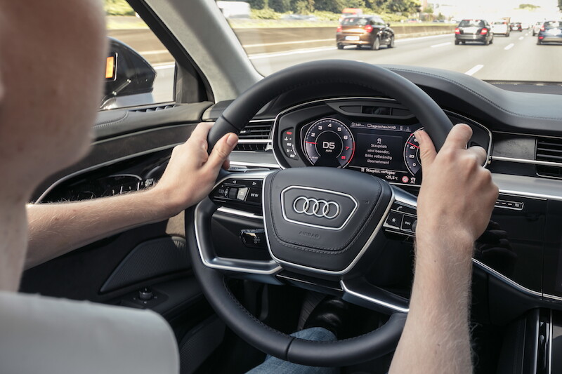 Kolejny poziom zautomatyzowanego prowadzenia: pilot jazdy w korkach Audi AI
