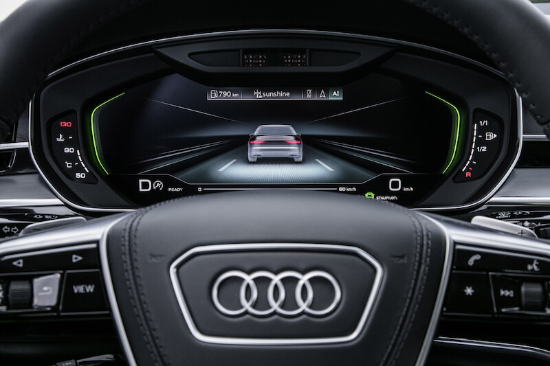 Kolejny poziom zautomatyzowanego prowadzenia: pilot jazdy w korkach Audi AI