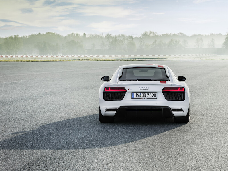 Czysta dynamika jazdy: nowe Audi R8 V10 RWS