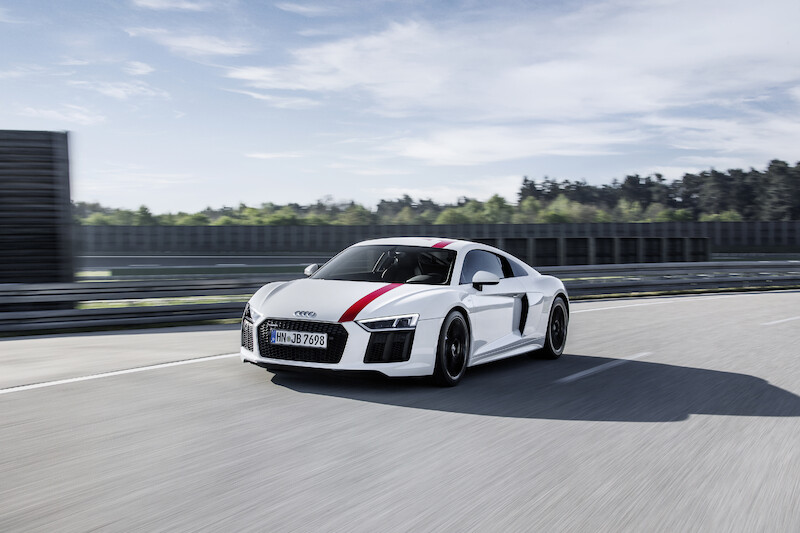 Czysta dynamika jazdy: nowe Audi R8 V10 RWS
