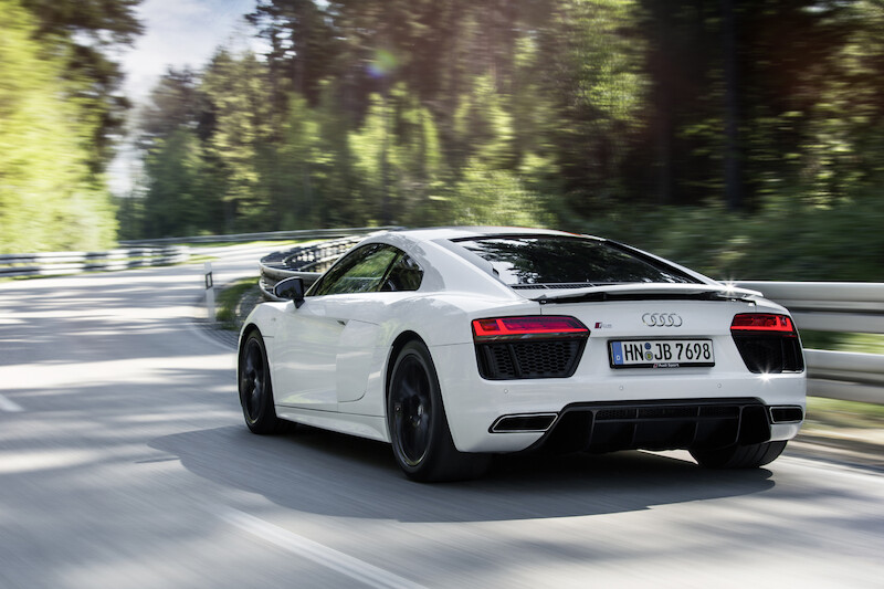 Czysta dynamika jazdy: nowe Audi R8 V10 RWS