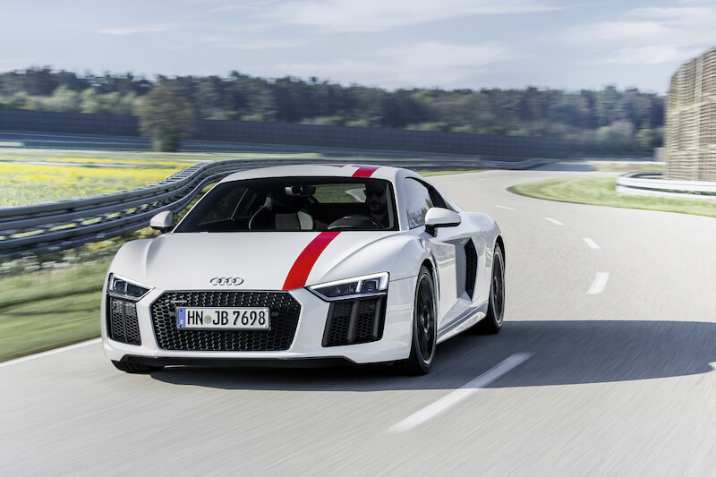 Czysta dynamika jazdy: nowe Audi R8 V10 RWS