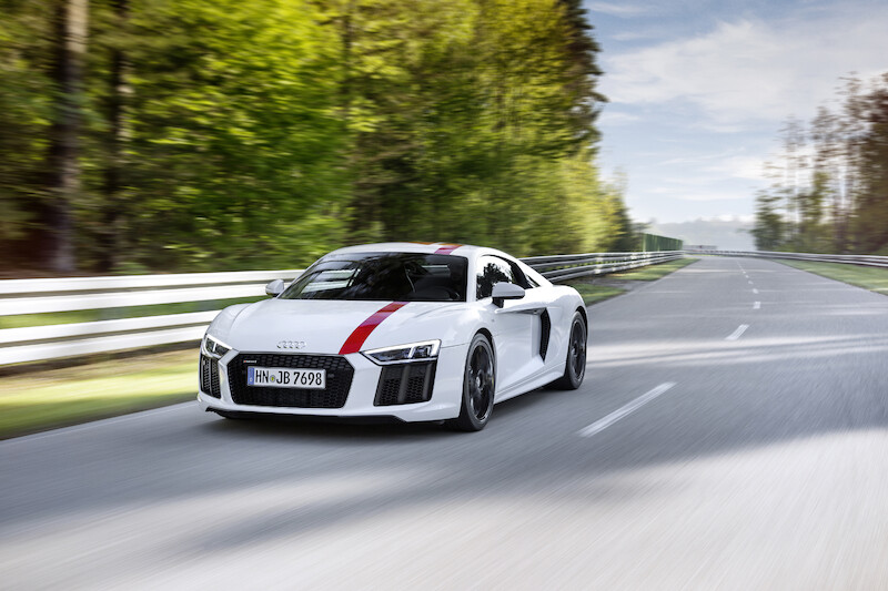 Czysta dynamika jazdy: nowe Audi R8 V10 RWS