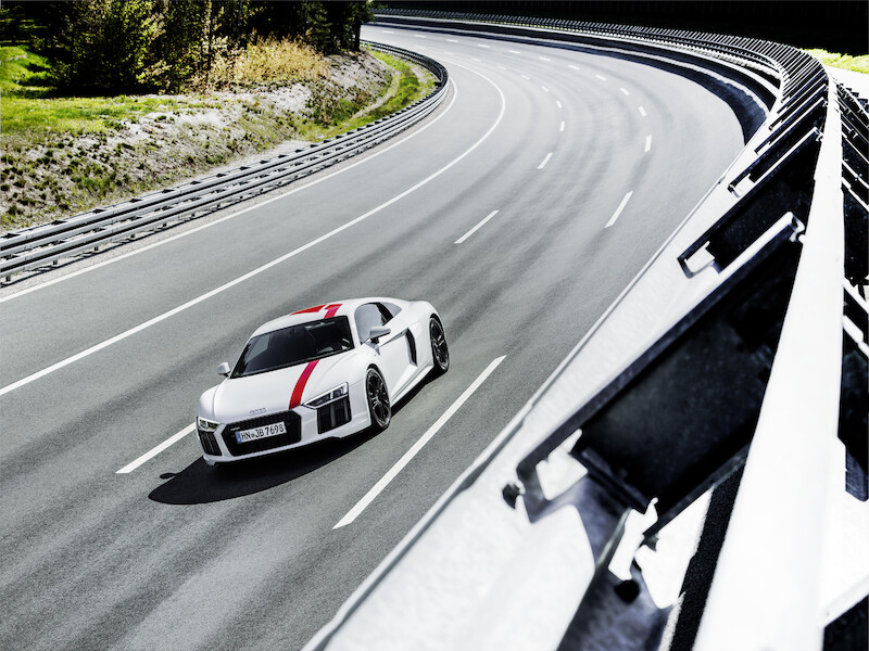 Czysta dynamika jazdy: nowe Audi R8 V10 RWS