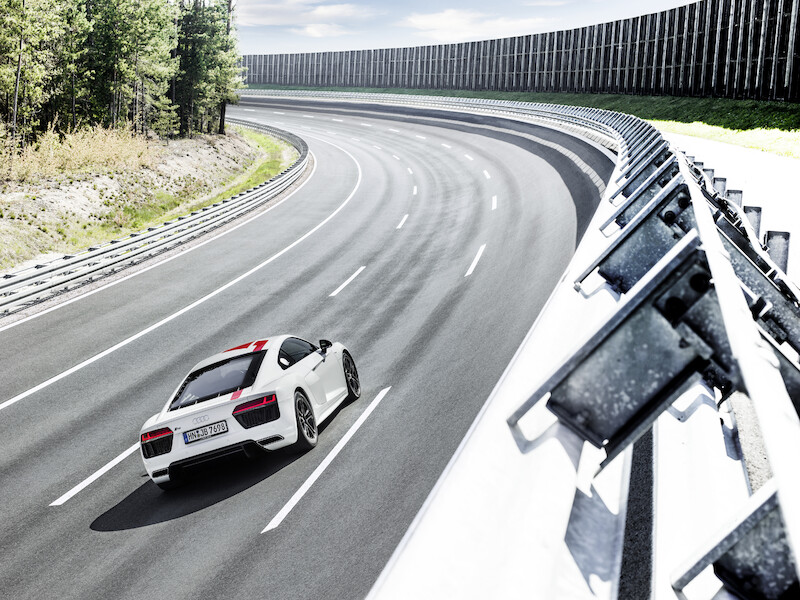 Czysta dynamika jazdy: nowe Audi R8 V10 RWS