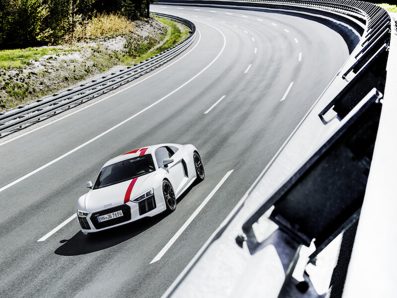 Czysta dynamika jazdy: nowe Audi R8 V10 RWS