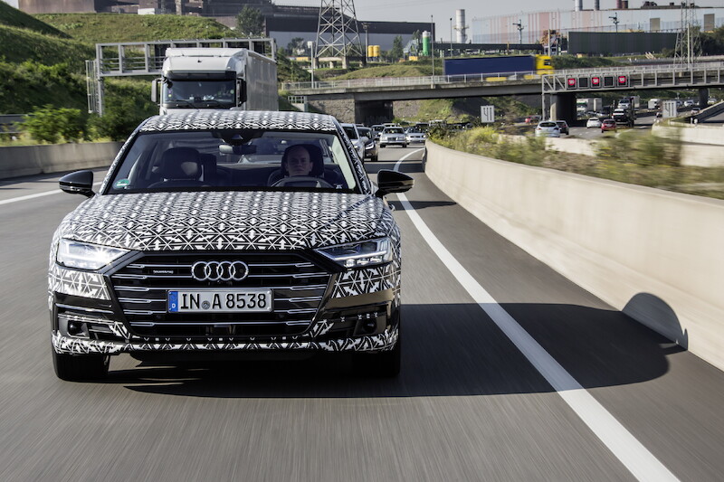 Zautomatyzowana jazda na nowym poziomie: pilot jazdy w korkach Audi AI