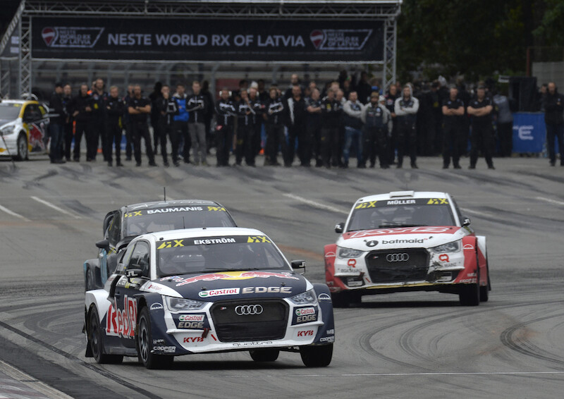 Ekström, Audi i EKS ponownie na podium Mistrzostw Świata w Rallycrossie