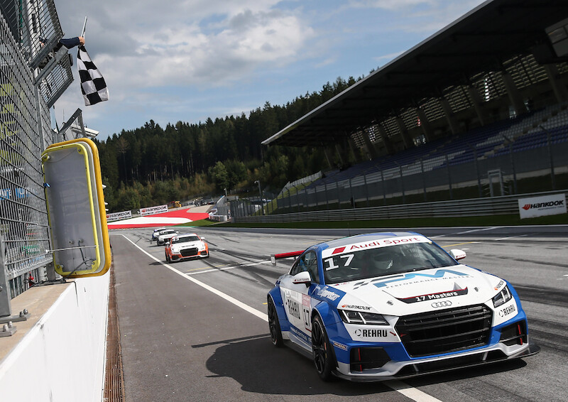 Audi Sport TT Cup: pierwsze zwycięstwo debiutanta i przetasowania w czołówce