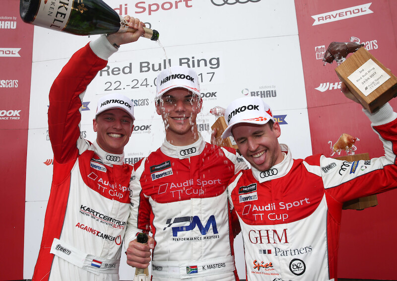 Audi Sport TT Cup: pierwsze zwycięstwo debiutanta i przetasowania w czołówce