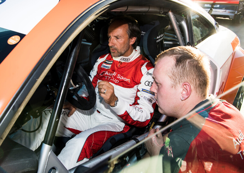 Frank Stippler wygrywa Wyścig Legend rozegrany na zakończenie Audi Sport TT Cup