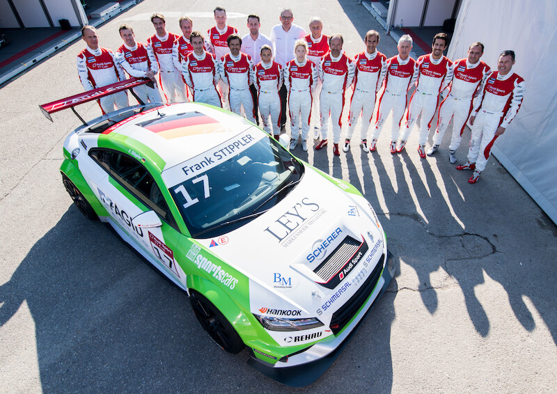 Frank Stippler wygrywa Wyścig Legend rozegrany na zakończenie Audi Sport TT Cup