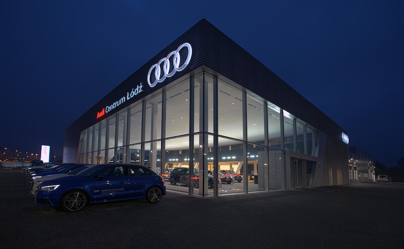 Audi uruchomiło nowy salon sprzedaży i stację serwisową w Łodzi