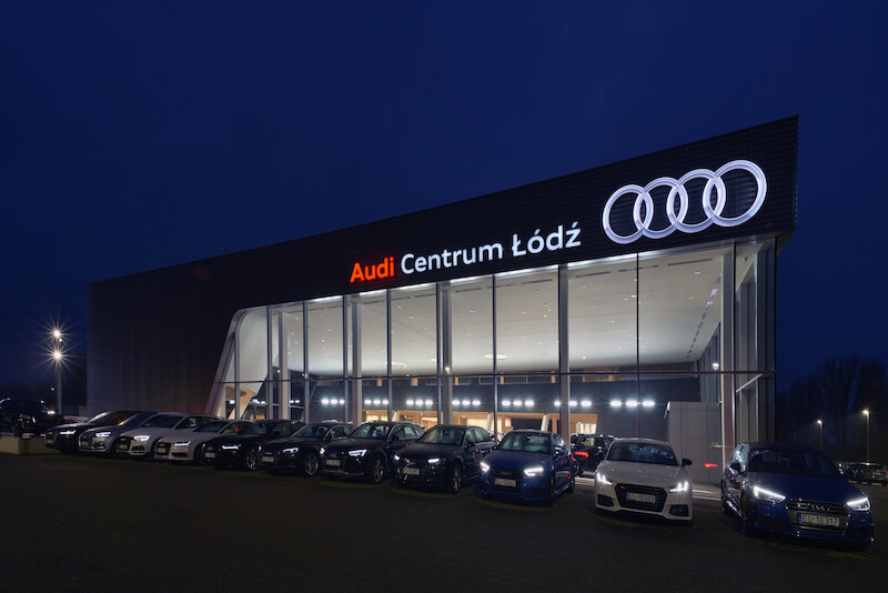 Audi uruchomiło nowy salon sprzedaży i stację serwisową w Łodzi