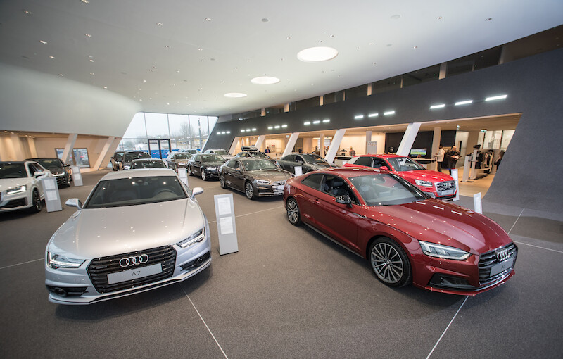 Audi uruchomiło nowy salon sprzedaży i stację serwisową w Łodzi