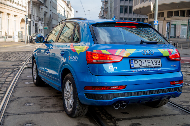 4Mobility we współpracy z Audi uruchamia usługę car sharing w Poznaniu