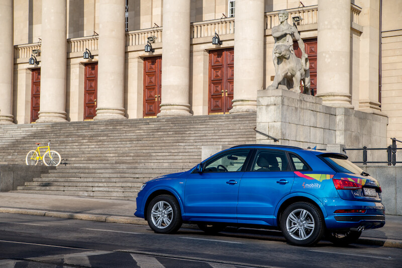 4Mobility we współpracy z Audi uruchamia usługę car sharing w Poznaniu