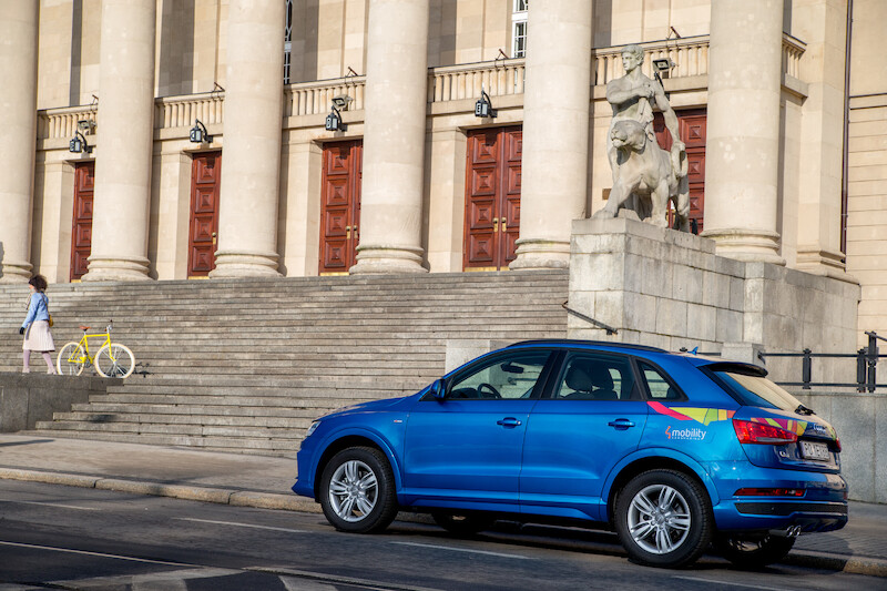 4Mobility we współpracy z Audi uruchamia usługę car sharing w Poznaniu