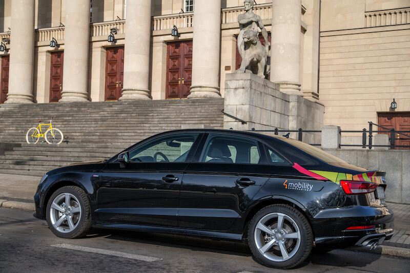 4Mobility we współpracy z Audi uruchamia usługę car sharing w Poznaniu