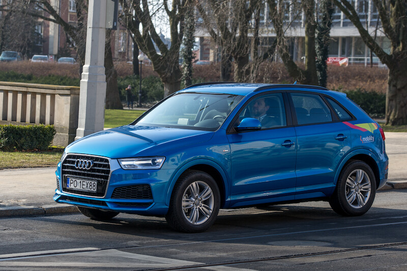 4Mobility we współpracy z Audi uruchamia usługę car sharing w Poznaniu
