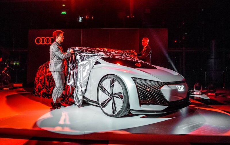 Audi Night - ekskluzywny, przedpremierowy pokaz modelu Audi Aicon