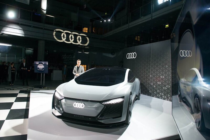 Audi Night - ekskluzywny, przedpremierowy pokaz modelu Audi Aicon