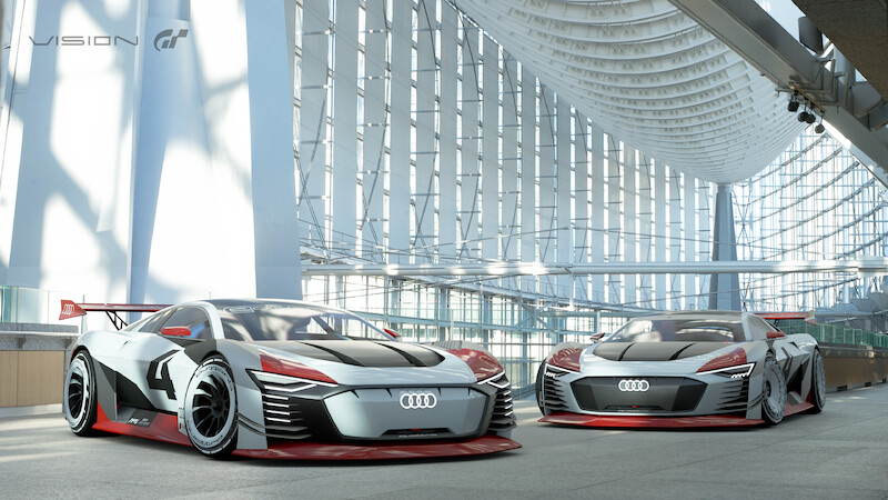 Audi e-tron Vision Gran Turismo: wprost z PlayStation na tor wyścigowy