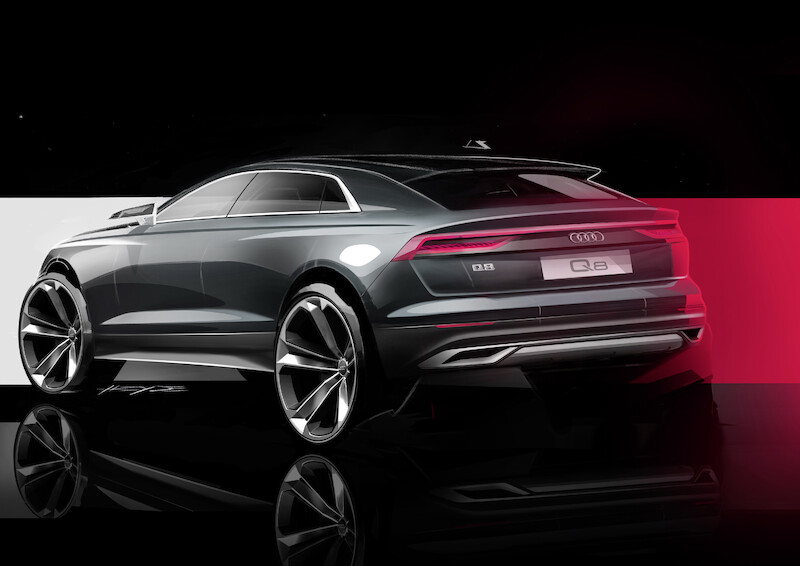Nowe oblicze samochodów rodziny Q: Audi Q8