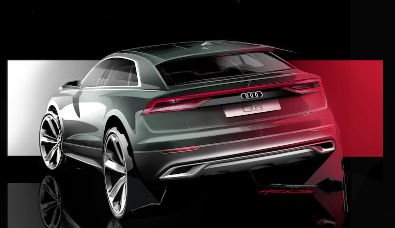 Nowe oblicze samochodów rodziny Q: Audi Q8