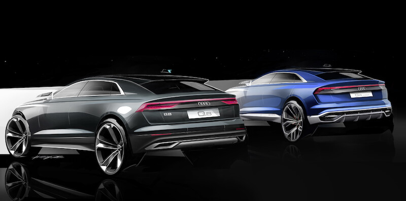 Nowe oblicze samochodów rodziny Q: Audi Q8