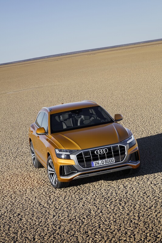 Nowe oblicze samochodów rodziny Q: Audi Q8
