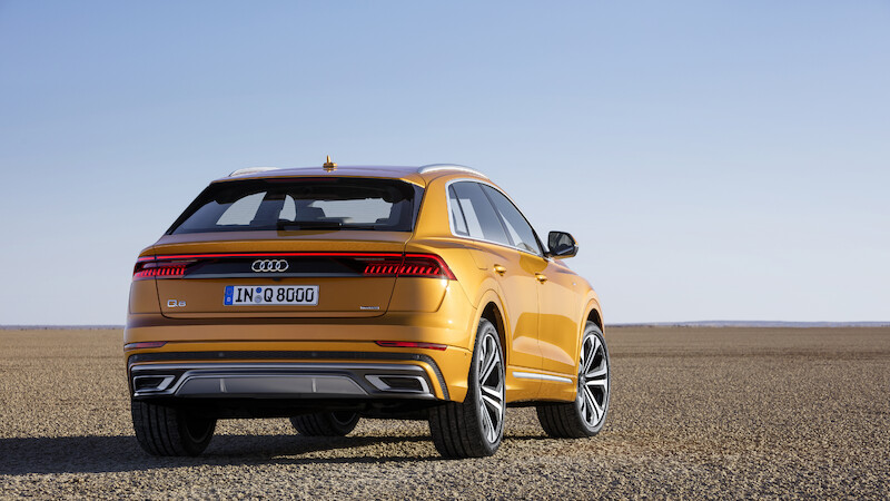 Nowe oblicze samochodów rodziny Q: Audi Q8