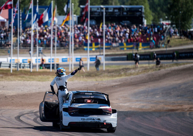 Święto w Höljes: kierowca Audi Andreas Bakkerud odzyskuje drugą pozycję w klasyfikacji World RX