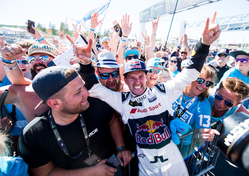 Święto w Höljes: kierowca Audi Andreas Bakkerud odzyskuje drugą pozycję w klasyfikacji World RX