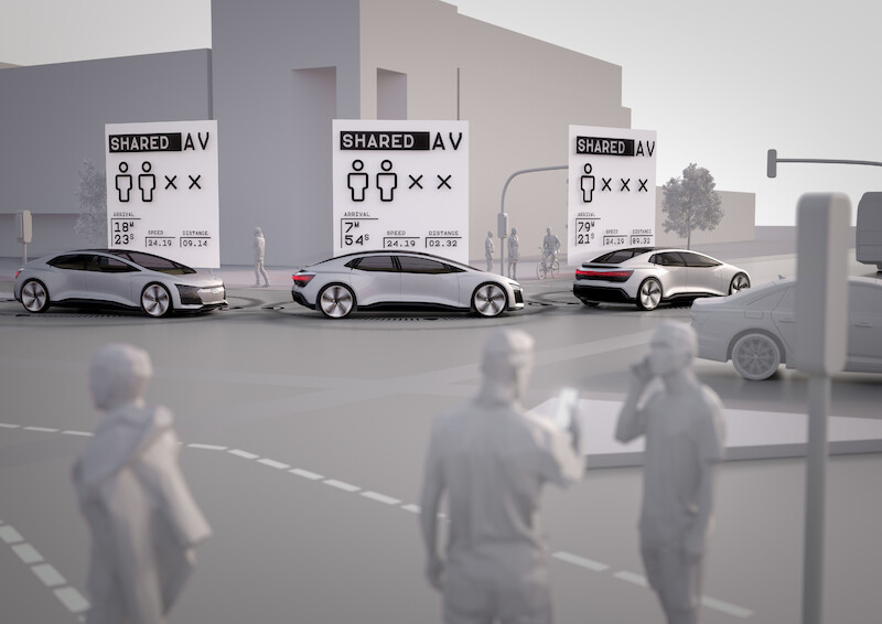 Studium Audi: miasto przyszłości bez korków i zatorów