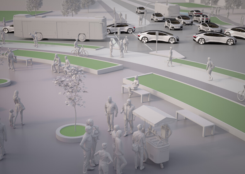 Studium Audi: miasto przyszłości bez korków i zatorów