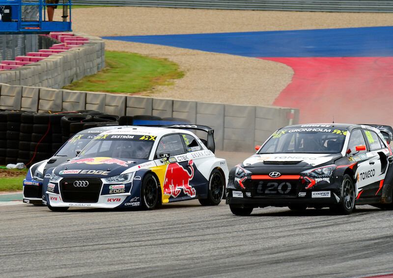 Audi Andreasa Bakkeruda wjeżdża w Austin wprost na podium