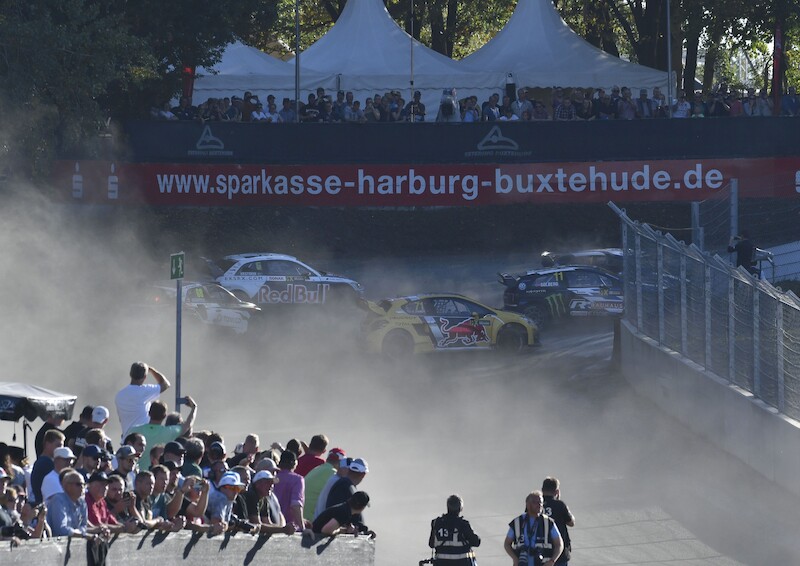 Mattias Ekström i Andreas Bakkerud na podium kolejnej rundy World RX