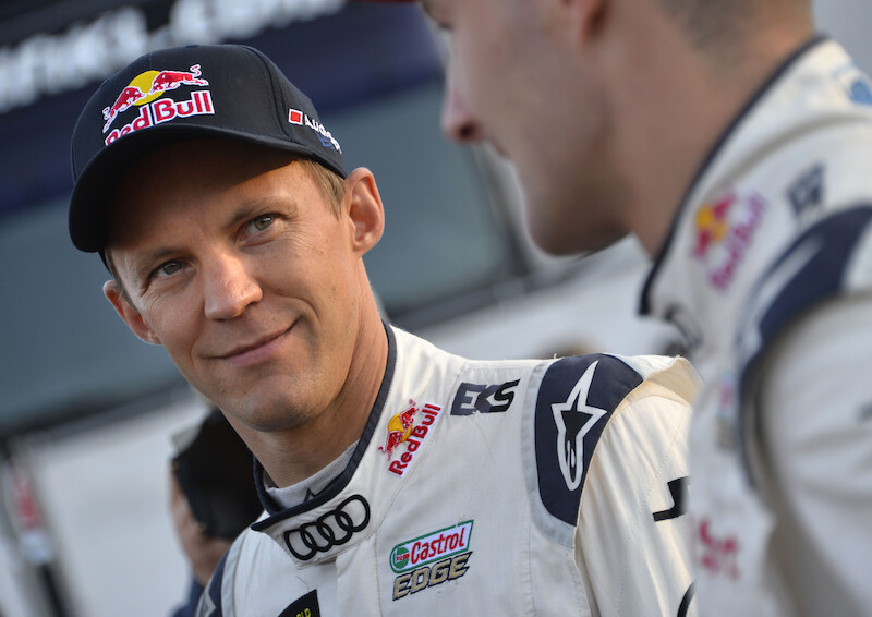 Mattias Ekström i Andreas Bakkerud na podium kolejnej rundy World RX