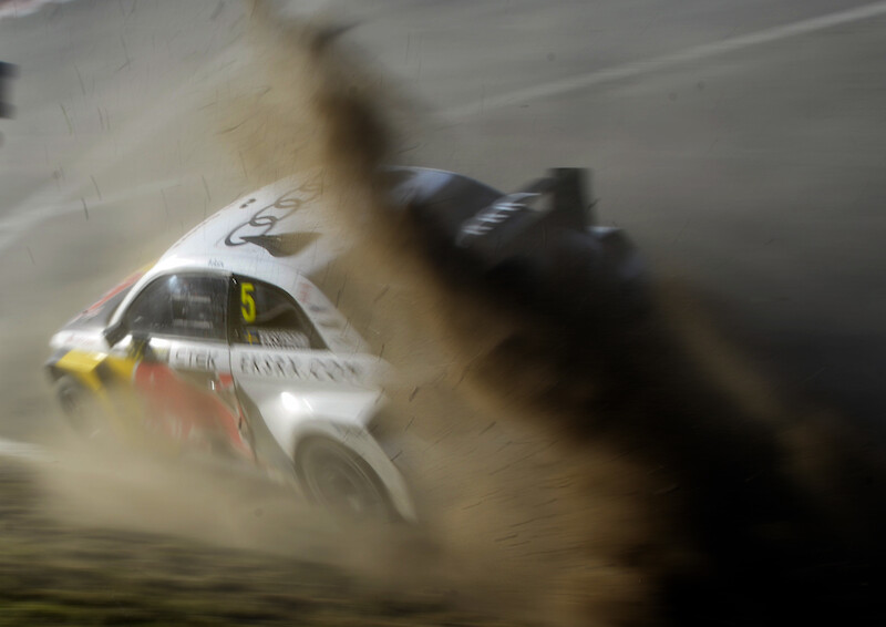 Mattias Ekström i Andreas Bakkerud na podium kolejnej rundy World RX