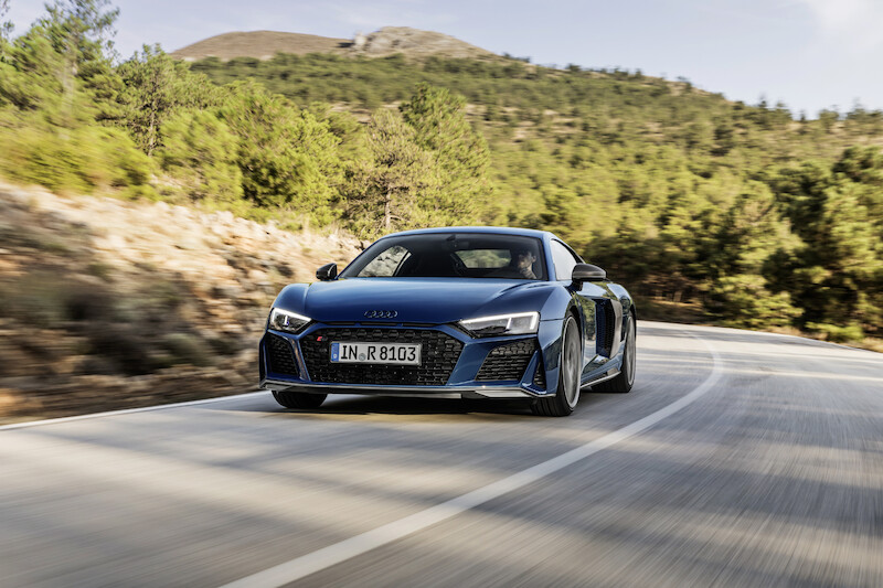 Najszybsze Audi teraz jeszcze mocniejsze: szeroko zakrojone odświeżenie Audi R8
