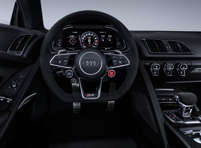 Najszybsze Audi teraz jeszcze mocniejsze: szeroko zakrojone odświeżenie Audi R8