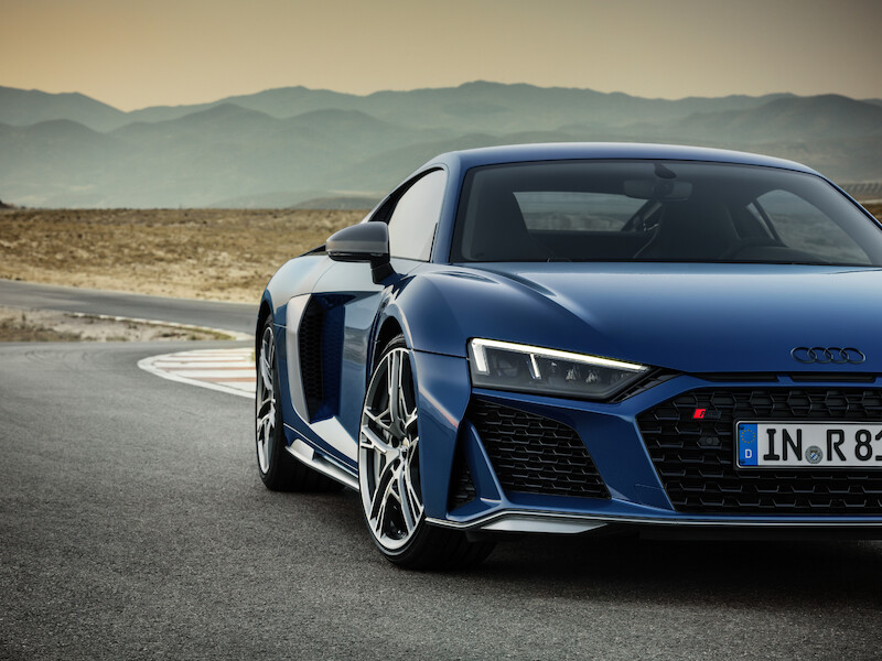 Najszybsze Audi teraz jeszcze mocniejsze: szeroko zakrojone odświeżenie Audi R8