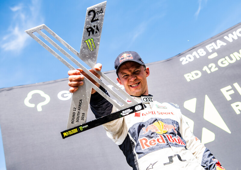 Kierowca Audi Mattias Ekström Wicemistrzem Świata w Rallycrossie
