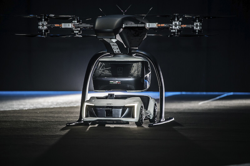 Audi, Airbus i Italdesign testują koncepcję latającej taksówki