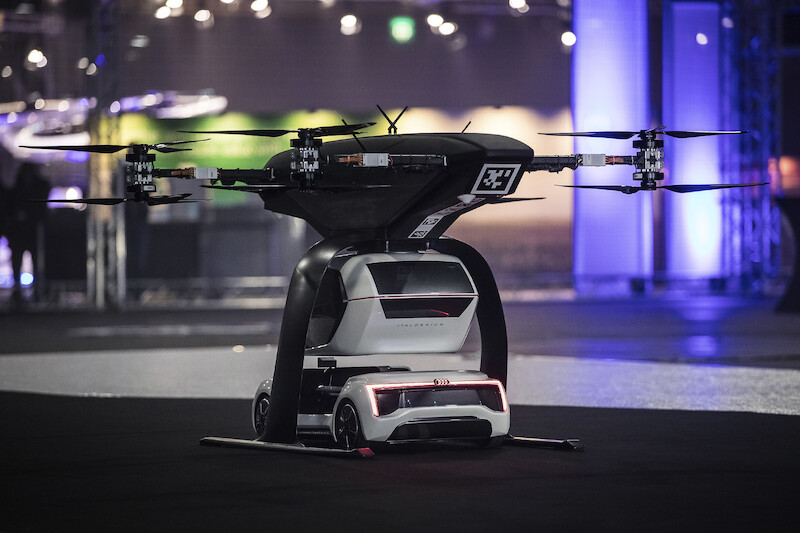 Audi, Airbus i Italdesign testują koncepcję latającej taksówki