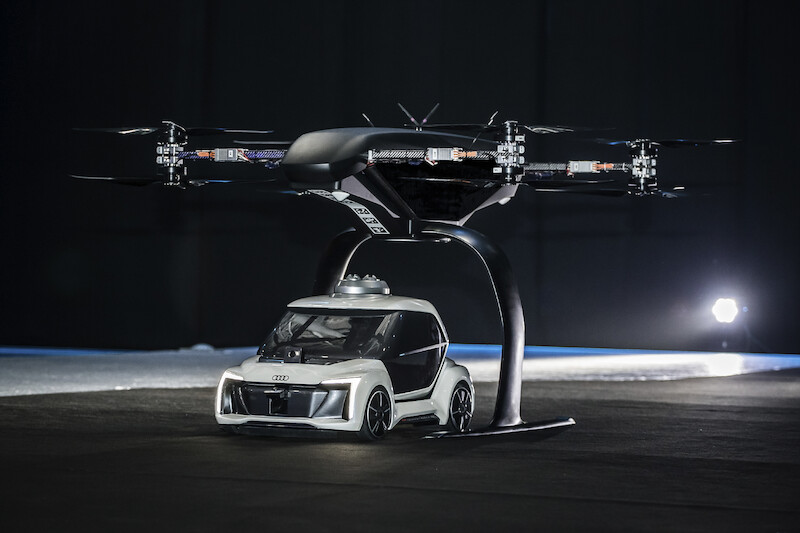 Audi, Airbus i Italdesign testują koncepcję latającej taksówki