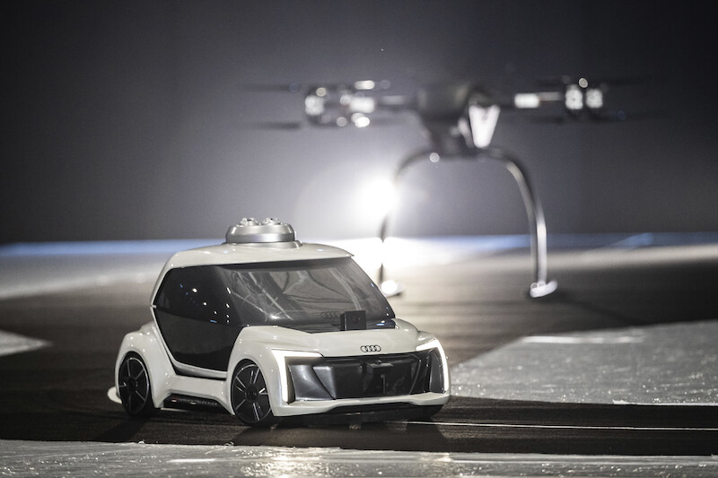 Audi, Airbus i Italdesign testują koncepcję latającej taksówki