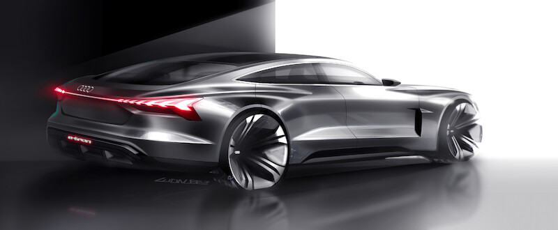 Nowa gwiazda w stolicy filmu - koncepcyjne Audi e-tron GT