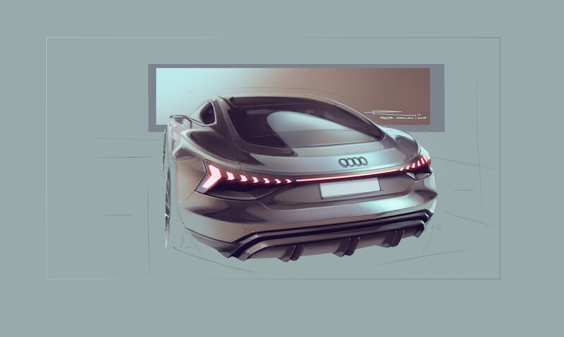 Nowa gwiazda w stolicy filmu - koncepcyjne Audi e-tron GT